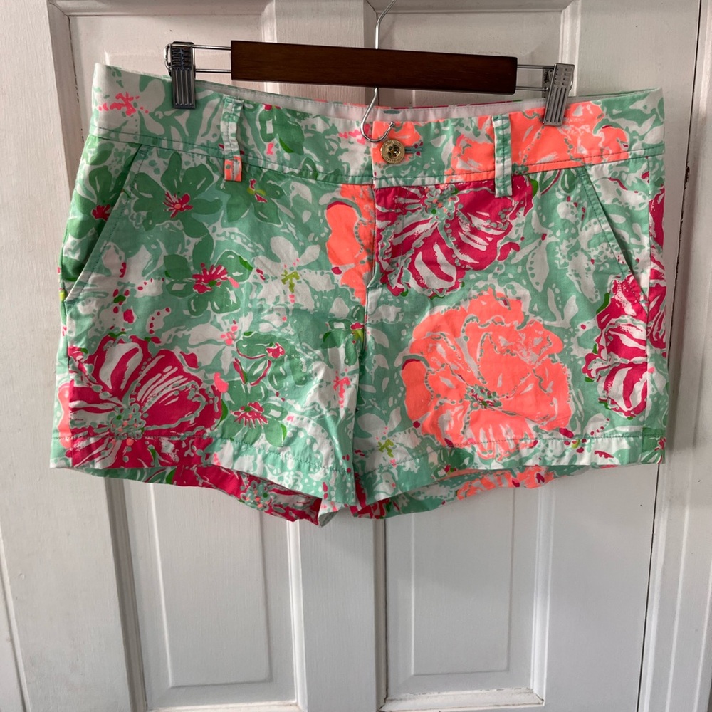 Lilly Pulitzer The Callahan Short in Vibrant Multi Colored Floral Print